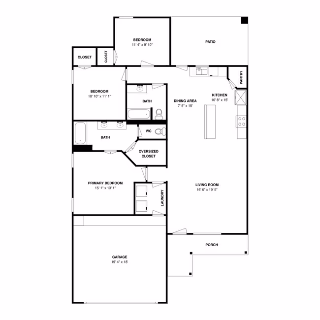 Plan 4 10356 Fort Teran Trail floor plan